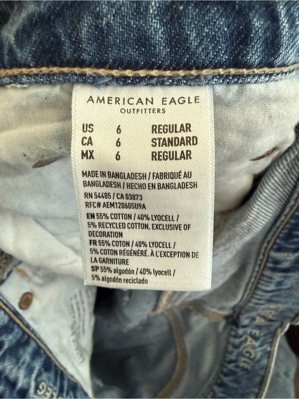 American Eagle Outfitters light blue